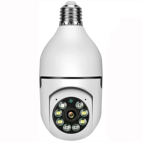 Caméra ampoule E27, 2,4 G/5,8 G Home Security 