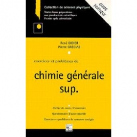 PDF - Exercices et problèmes de chimie générale sup- 448 Pages