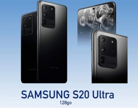 Samsung S20 ultra 128 go. Facture plus Garantie. livraison 2000