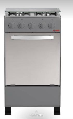 Cuisinière à gaz S5 Des cuisinières à gaz de 1 ère main, toutes neuves, jamais utilisées et encore dans leur emballage. Disponibles à partir de 120.000fr. Possibilité de livraison dans le ville de Dakar.
Le prix varie selon la marque.
Contactez-nous pour plus d