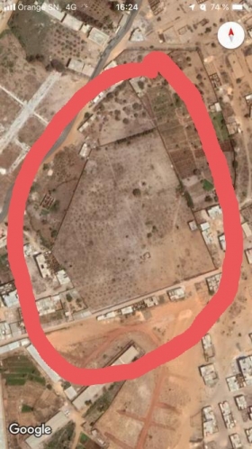 Terrains à keur massar  4 terrains (bail)à vendre à keur massar à côté tolou Abdoulaye wade non inondable bien situés 