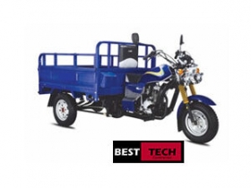 Tricycle 150CC /170 Cm Dimension: 1700mmX1300mmX400 mm

3,2L/ 100 km /vitesse 60 km/h

1 vitesse arrière / 5 Vitesses avant

capacité: 1000 kg
