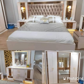 Chambres de luxe  Des chambres de luxe, disponibles en plusieurs modèles.
Livraison + montage gratuit dans la ville de Dakar.
Veuillez nous contacter pour plus d