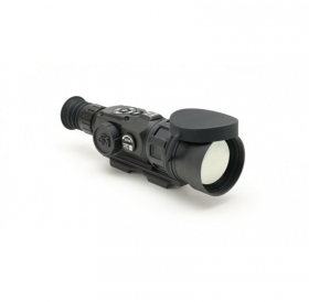 ATN THOR-HD, 640X480 SENSOR, 5-50X THERMAL SMART HD RIFLE SCOPE - (Indo Optics) Specifications
Color:	Black
Magnification:	5 - 50 x
Objective Lens Diameter:	100 mm
Night Vision Generation:	Digital
Resolution:	640x480 pixels
Eye Relief:	65 mm
Exit Pupil:	10 mm
Field of View, Angle:	4.7 - 6 degrees
Diopter Adjustment Range:	-5 - 5 dpt
Focus Range:	20 m to Infinity
Refresh Rate:	50 Hz
Adapter:	No
Adapter:	No
Digital:	Yes
Attachment/Mount Type:	Picatinny
Battery Type:	AA
Battery Life:	8+ Hours
Operating Temperature:	-40 - 55 Celsius
Weather Resistance:	Yes
Length:	10.67 in
Width:	3.16 in
Height:	3.15 in
Weight:	2.75 lb
Finish:	Matte
Additional Features:	One Shot Zero, Smooth Zoom, Smart Shooting Solution, GPS
Included Accessories:	Quick Reference Guide, Batteries 4xAA, Soft Carrying Case / Batteries / Quick Reference Guide
Battery Quantity:	4
Magnification Type:	Variable
MPN:	TIWSTH645A
UPC:	658175112358

