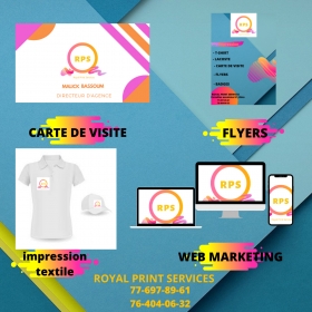 serigraphie et web Marketing Royal print services agence de communication nous faisons de l