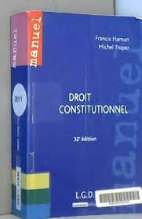 PDF - Droit constitutionnel -32*EDITION - Hamon, Francis, Troper, Michel