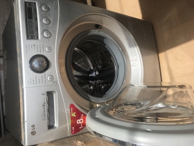 Machine à laver LG inox 8kg