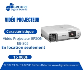 location vidéo projecteur vidéo projecteur EBSON
EB-S05