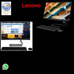 Lenevo Tout en un Lenovo IdeaCentre A340 Touchscreen 23.8-inch Full HD IPS All-in-One Desktop (Intel Core i5-10210U/8GB/1TB /Windows 11/MS Office 2021/HD 720p Camera/Wireless Keyboard & Mouse/Black)
