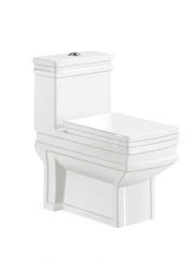 Sanitaire chaise anglaise moderne Sanitaire moderne super classe pour rendre votre toilette élégant, matière : céramique
