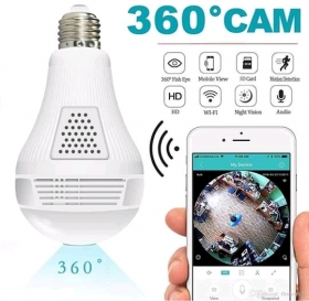 Lampe camera 360° Ampoule Camera de Surveillance IP WiFi HD 960P - Vision Nocturne - Détection de Mouvement

PRIX: 18.000

Ampoule 2 en 1 pour l