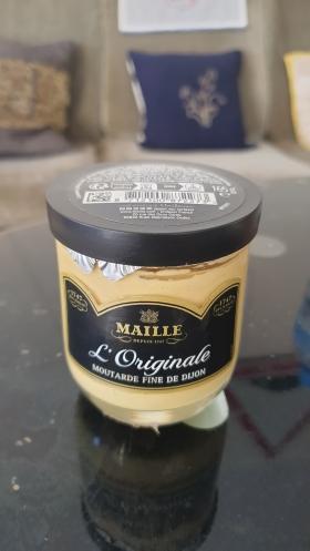 Moutarde de Dijon importé de France 165g La tabaski approche, accompagnez la avec ce produit de très bonne qualité! Moutarde de Dijon de marque MAILLE importé de France 165g. N