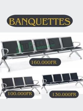 Banquettes de bureau S23 Des chaises visiteurs ou banquettes toutes neuves importées.
Disponibles en 1ère main en 3, 4 et 5 places, à partir de Cent mille. Le prix varie selon le nombre de place.
Possibilité de Livraison + montage GRATUITS partout dans la ville de Dakar.

Contactez-nous pour plus d