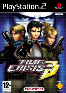 Time Crisis 3 sur PS2 Time Crisis 3 est un jeu de tir sur Playstation 2 pouvant se jouer avec un pistolet compatible avec la console. L
