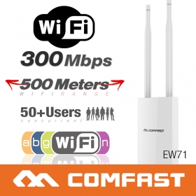 Routeur  wifi Outdoor omni N 300 Mb 2.4ghz Multifonction 