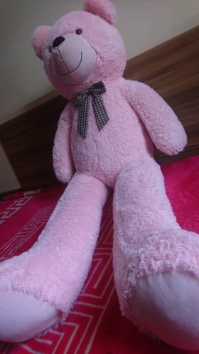 Peluche Ours Rose XXL