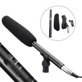 Microphone perche cinema EM 2800a Panasonic Panasonic EM-2800A est un microphone à condensateur électret directionnel conçu pour un enregistrement super sonore avec une sensibilité élevée et un son minimal. L