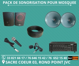 NOUVEAU PACK COMPLET DE SONORISATION POUR MOSQUÉE À BON PRIX 01