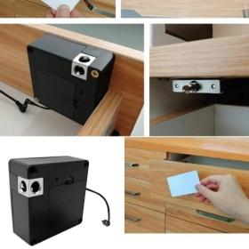 serrure intelligente armoire et tiroir mini serrure avec carte magnetique