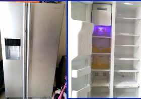 GRAND FRIGO SAMSUNG SIDE BY SIDE DERNIER MODÈLE  DAROU RAKHMANE TRADING vous propose un grand frigo Samsung Side by Side venant de l