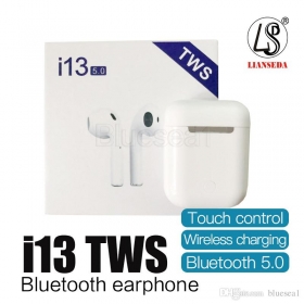  I13 Touch TWS  Conducteur: 15mm

Impédance: 32 ohms

Version Bluetooth: Bluetooth v5.0 + EDR, solution Jerry 5.0

Bande de fréquence d