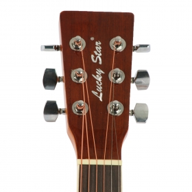 Guitare électro acoustique JMD service de vente en ligne vous propose son nouveau modéle de guitare electro accoustique de marque "Luckystar" avec accordeur intégré . Livraison à domicile en moins de 24 h.
Nb: payez après la vérification de votre produit et réclamez votre facture.