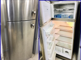 FRIGO INOX VENANT DE L’ALLEMAGNE A vendre un grand frigo Inox venant de l’Allemagne en très bon