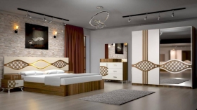 chambres à coucher  chambres à coucher VIP importées de haut standing et de qualité, 100% bois provenant de Turquie, en promotion ramadan jusqu