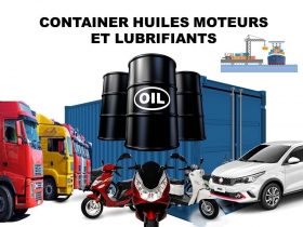 Importer huiles moteur Auto Camion Moto Tracteurs baril 200 Litres par container