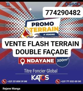 Vente de terrains 300m² NDAYANE