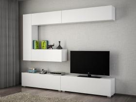 Ensemble table tv + Accroches A01