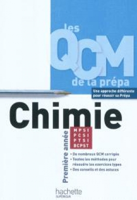 PDF - Les QCM de la prépa - Chimie - MPSI - PCSI - PTSI - BCPST - 1re année  Description
Par leur caractère ludique, les QCM sont une invitation permanente à se mettre au travail. Néanmoins, s