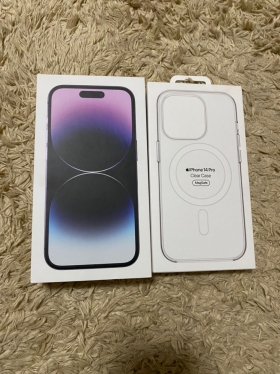 Iphone 14 pro IphoNe 14 pro scellé modèle avec sim physique 128go  couleur violet  produit authentique apple