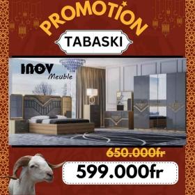 Chambre à coucher TBK BIG PROMO TABASKI
Des chambres à coucher 1 ère main venants à partir de 599.000fr. Le prix varie selon le modèle.

Livraison + Montage OFFERT partout dans la ville de Dakar.

Contactez-nous pour plus d