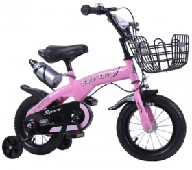 VÉLOS ENFANTS  Vélo de choix de qualité, un cadeau de réussite pour les enfants. Ce vélo de la marque Super Bike est construit avec un châssis surdimensionné en acier, double système de freinage avec l
