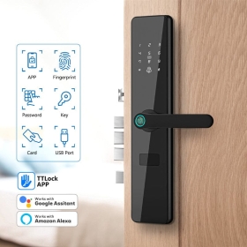 serrure intelligente multifonctions Pour sécurité plus sure optez pour un appareil avec empreinte et facile à l