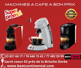 PROMO MACHINES A CAFÉ A BON PRIX