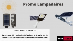 Promo lampadaires solaires