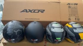 Casque moto Casque  Axor Striker Helmets homologués disponible en quatre couleur pour vous 