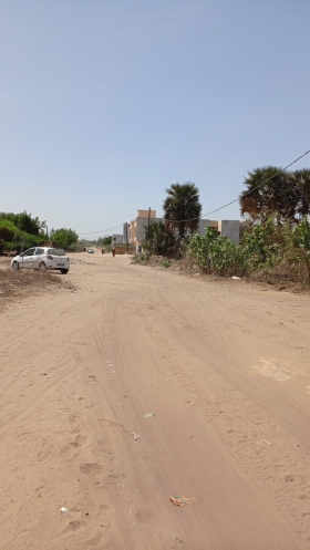 Terrain de 600 mètres carrés à vendre à Saly Sénégal