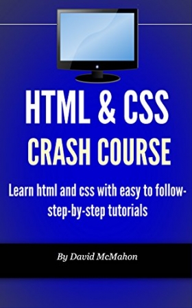 PDF - HTML & CSS Crash Course: Learn html and css with easy to follow-step-by-step tutorials Learn Fast With Step by Step Instructions - in one easy to follow Book! 
Are you ready to take on the web and start building html web pages and css? Do you want someone to show you the exact step-by-step ways to create HTML web pages with fancy CSS style sheets? If the answer is “YES”, then this crash course book is exactly what you need in your programmers toolkit! 
We live in a fast paced and constantly changing technological era. To survive and flourish you need to master both fundamental and diverse coding skills. Imagine having a firm foundation in HTM & CSS so that you could easily build and create nice looking web pages. Can you imagine if you knew how to create styled web pages including colored backgrounds, tables, images, book and even web sites with built-in audio and video players? This would open up many new frontiers dramatically enhancing your productivity - while making you more employable and keeping your clients happy. 
Perhaps you’re a beginner just getting started. Or maybe you