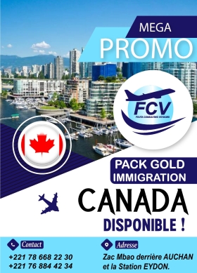 Forum au Canada  Réalisez votre rêve de voyager à travers le monde ...
Destination CANADA
Pack gold visa garantie.

Vous aurez une invitation dans un salon international.
Places limitées
