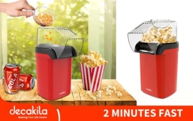 MACHINE A POPCORN A AIR CHAUD Machine à popcorn à air chaud 2 minutes 
