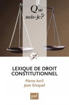 Pdf -  Lexique de droit constitutionnel