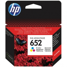 HP 652 trois couleurs - Cartouche d