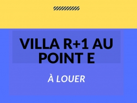 Location Villa R+1 au Point E