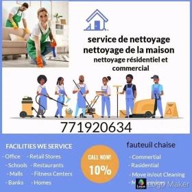 Service de netoyage à domicil