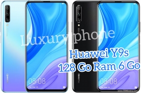 Portable  Huawei Y9s 128Go Ram 6Go neuf scellé dans sa boîte facture et garantie livraison gratuite 