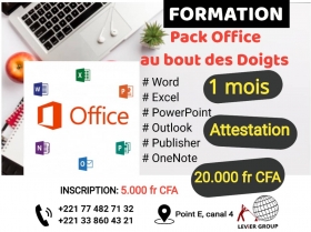 Formation sur Pack Office