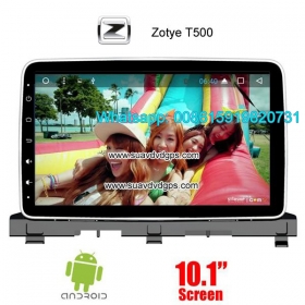 Zotye T500 Car audio radio android GPS navigation camera Zotye T500 Car audio radio android GPS navigation camera
  
Model Number: SUV-Z9232A

Compatible Vehicles:Zotye T500
With 9inch HD 16:9 Multi-touch screen,1024*600 pixels,digital RGB

Maintain all existing functionality,upgrade your car stereo system,access to internet!
Support thousands of Android APP download,install what ever you like,play whatever you want to play! 
 
This system is free satellite navigation,GPS global positioning system,2D-3D maps navigation, touch screen and voice guide.
 
* Built in WiFi Dongle,3G Dongle External .
* Support audio/video input/output.
* Free Map software,Mirror Link function,USB/SD/AUX Input.
* CANBUS support steering wheel control.
* Stereo RDS Radios.
* Built-in microphone,support Bluetooth Phone Call and Music.
* Support Android Multimedia Player.
Support Google Play Store+GPS+Bluetooth,iPod and iPhone,USB device,camera,AV device,etc.
